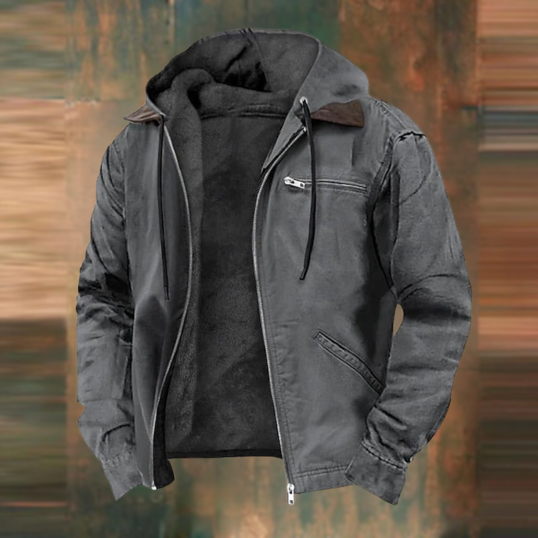 OLAF | MEN’S ZIP HOODED JACKET