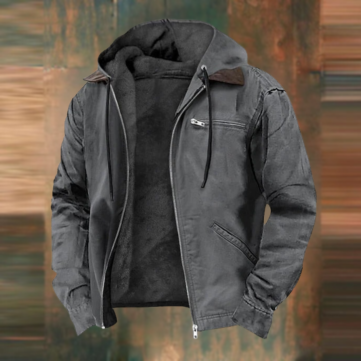 OLAF | MEN’S ZIP HOODED JACKET