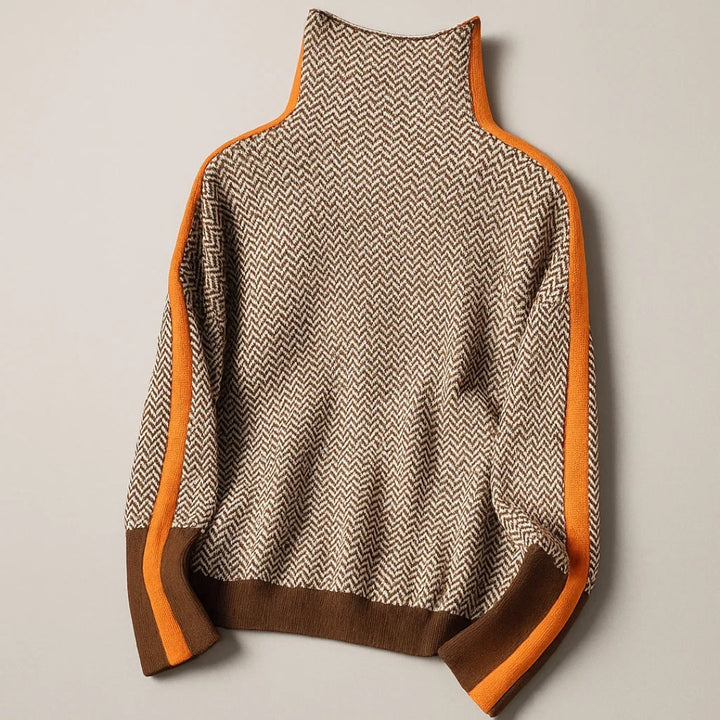 HELENE | HIGH-NECK PULLOVER