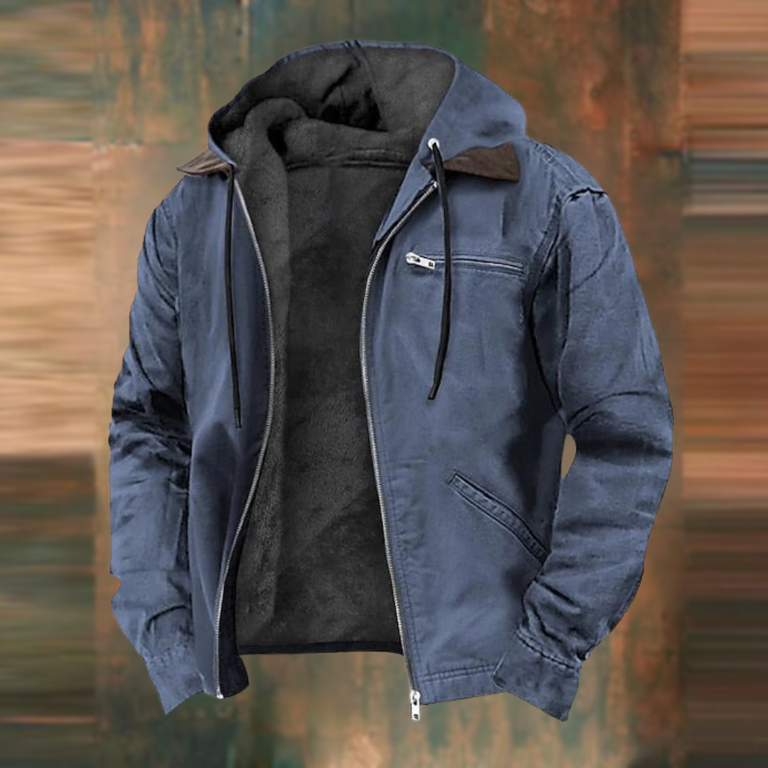 OLAF | MEN’S ZIP HOODED JACKET