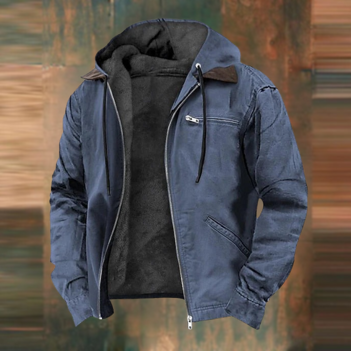 OLAF | MEN’S ZIP HOODED JACKET