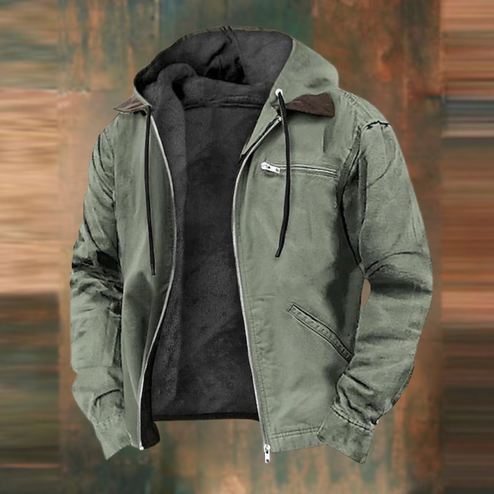 OLAF | MEN’S ZIP HOODED JACKET