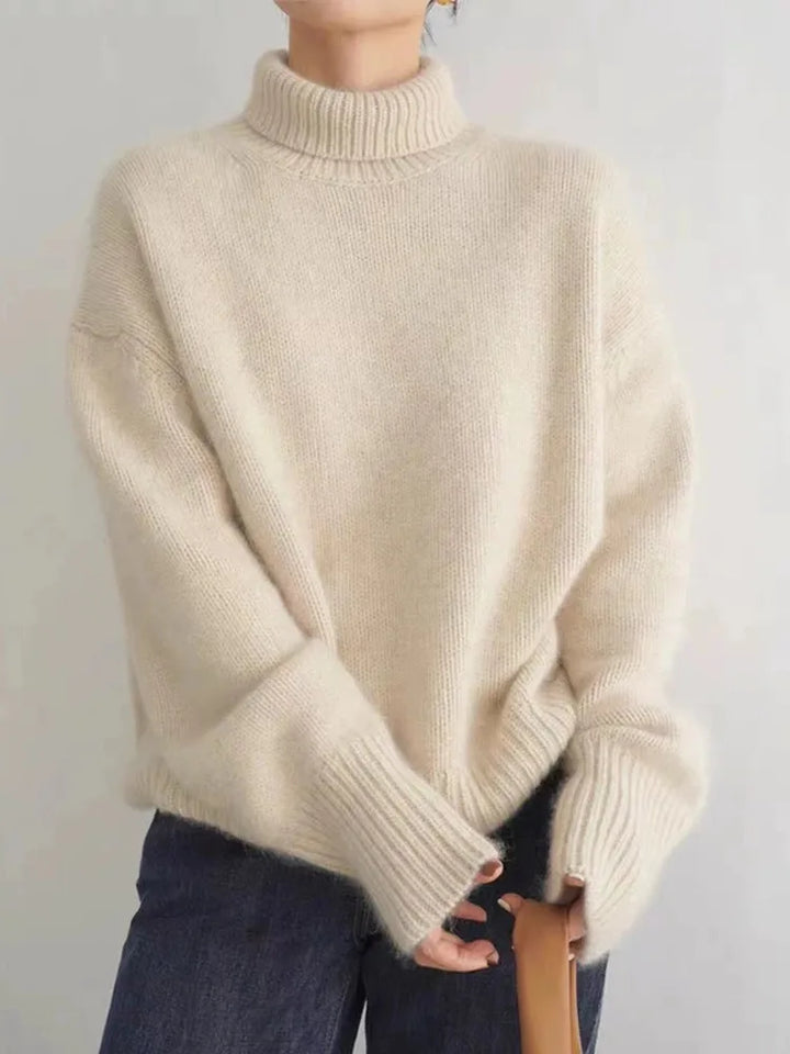 ROSIE | ELEGANT HIGH-NECK SWEATER