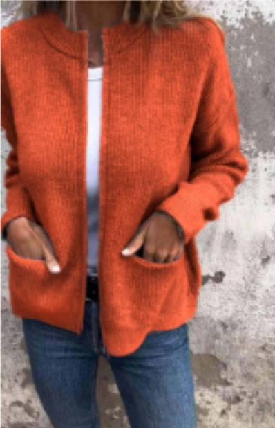 MARTA | ZIP-UP KNITTED CARDIGAN