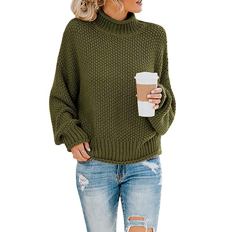 HAILEY | LOOSE TURTLENECK SWEATER