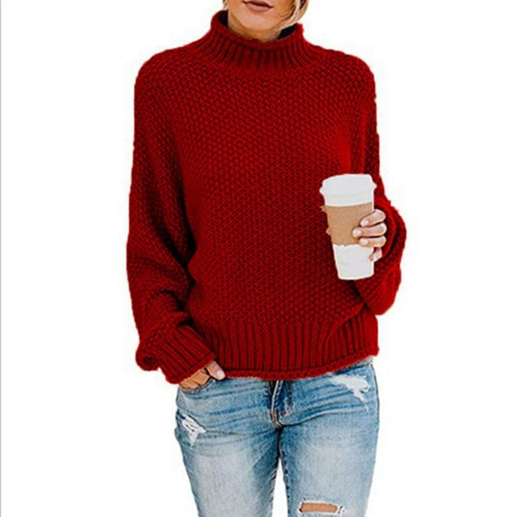 HAILEY | LOOSE TURTLENECK SWEATER