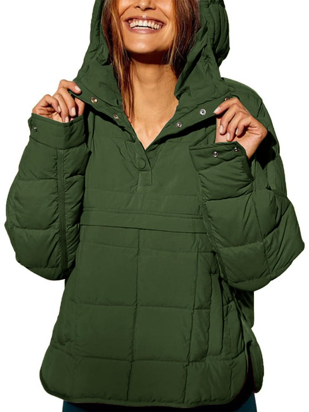 KEIRA | PUFFER HOODED JACKET