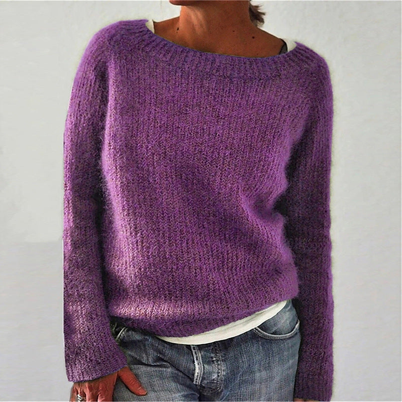 ERIN | CLASSIC ROUND-NECK SWEATER