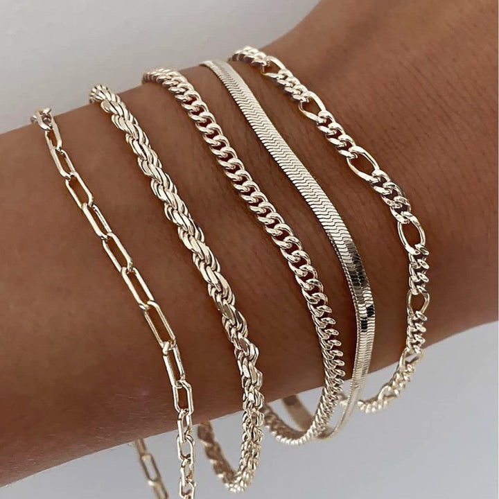NOELLE | GOLD BRACELET SET