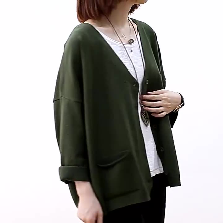 ELIN | RETRO BUTTON-UP CARDIGAN