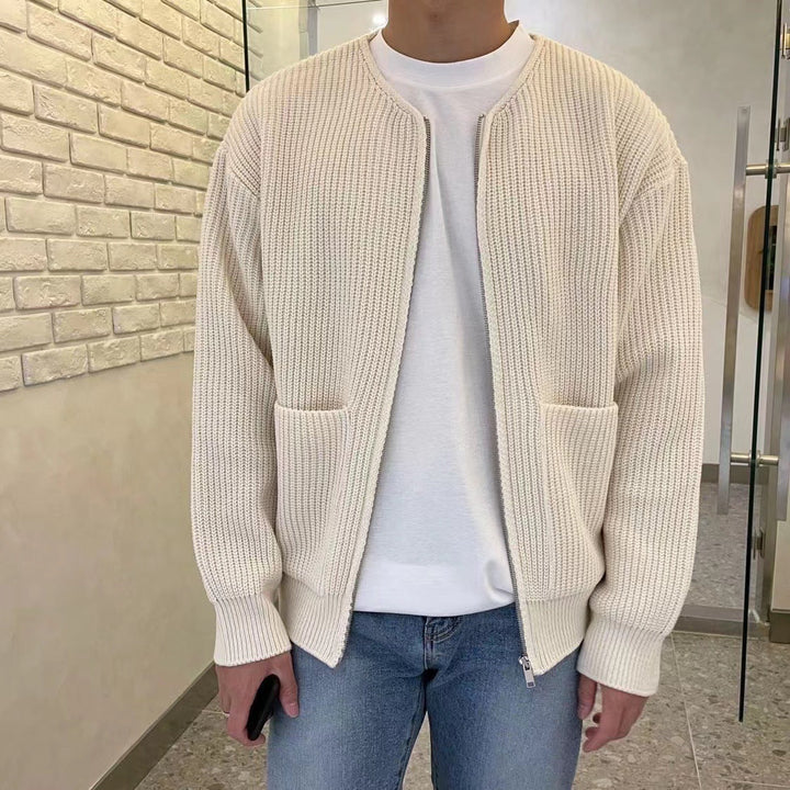 LIAM | MEN’S REFINED JUMPER W/ ZIP