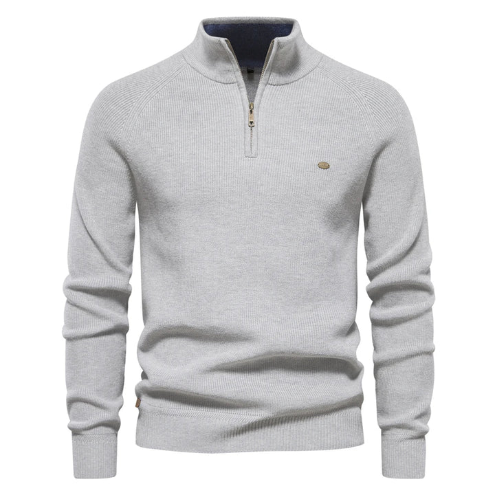 RILLON | KNITTED WARM PULLOVER
