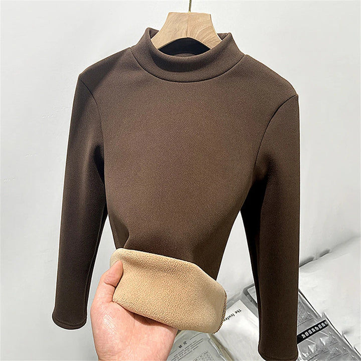 CORA | HALF TURTLENECK WARM TOP