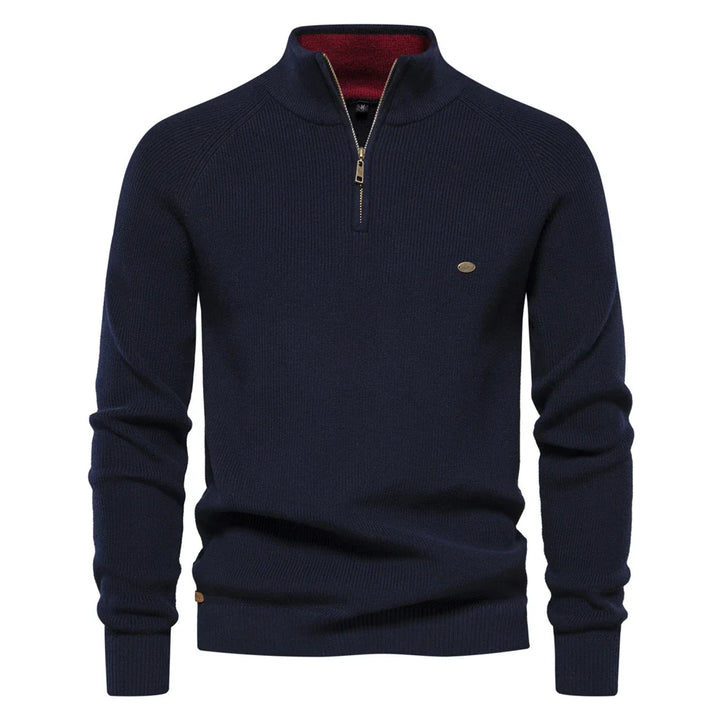 RILLON | KNITTED WARM PULLOVER