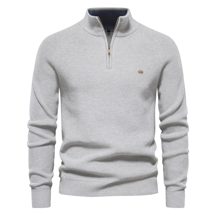 RILLON | KNITTED WARM PULLOVER