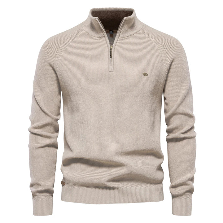 RILLON | KNITTED WARM PULLOVER