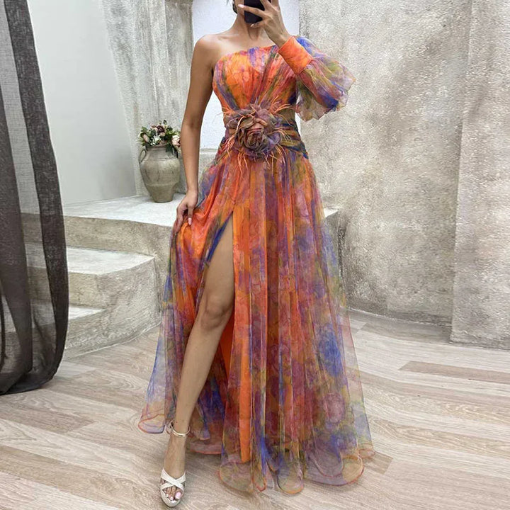 JAYA | LONG COLORFUL DRESS