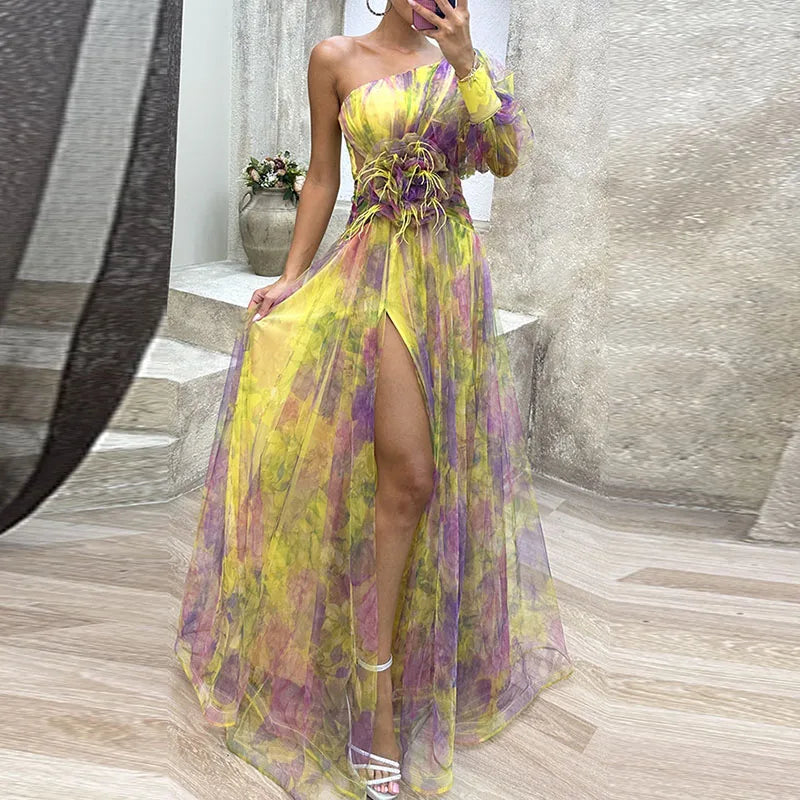 JAYA | LONG COLORFUL DRESS