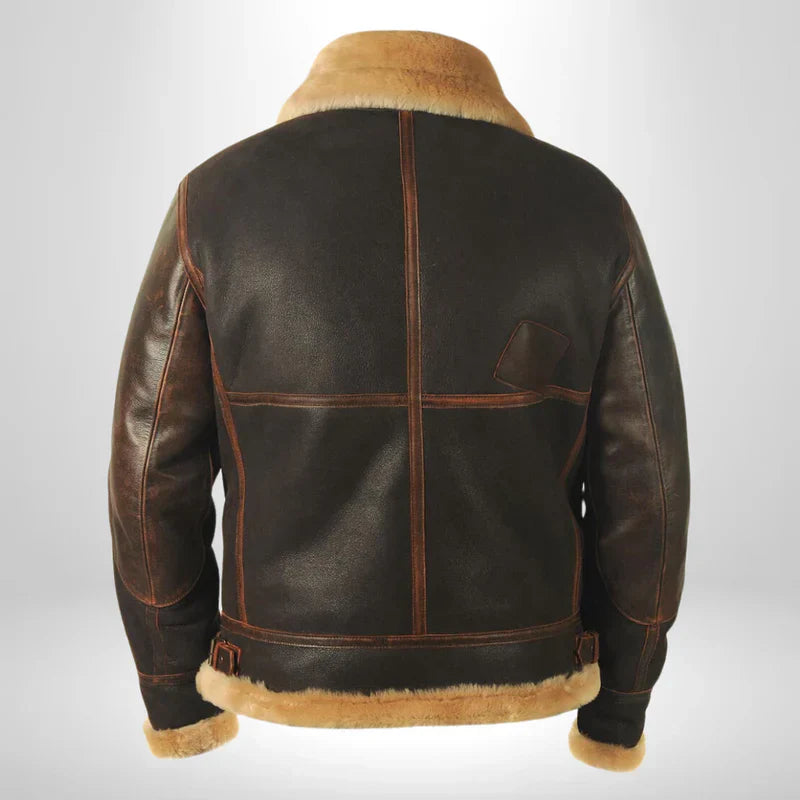 STETSON | MEN’S PILOT LEATHER WINTER JACKET