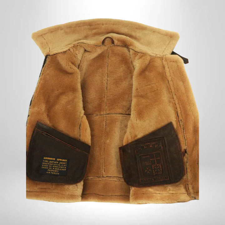 STETSON | MEN’S PILOT LEATHER WINTER JACKET