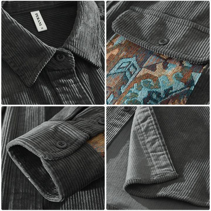 CARL | CORDUROY BUTTON UP SHIRT