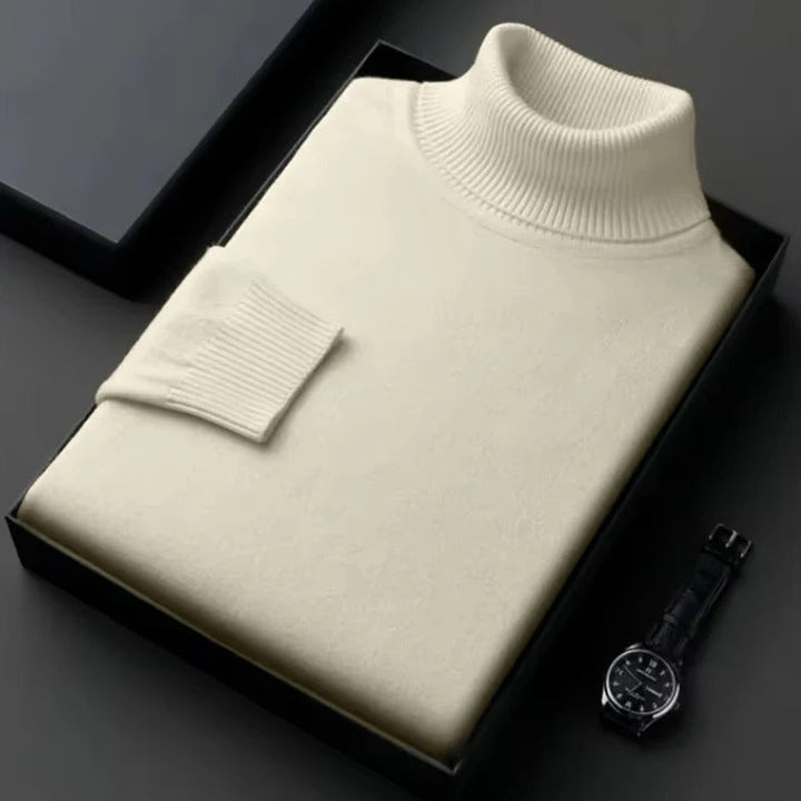 CHRISTOPHER | LUXURY TURTLE NECK SWEATER