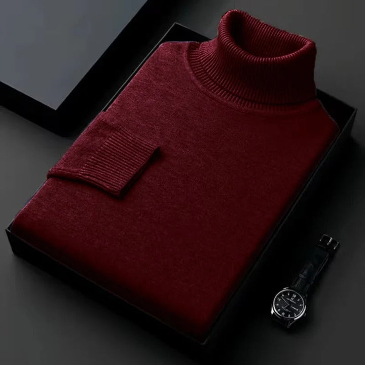 CHRISTOPHER | LUXURY TURTLE NECK SWEATER