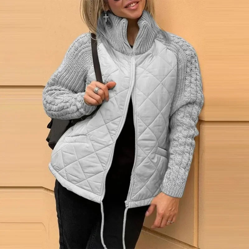 BRYNN | QUILTED ZIP-UP JACKET