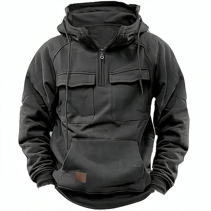 AKIN | RUGGED HOODIE WITH POCKETS