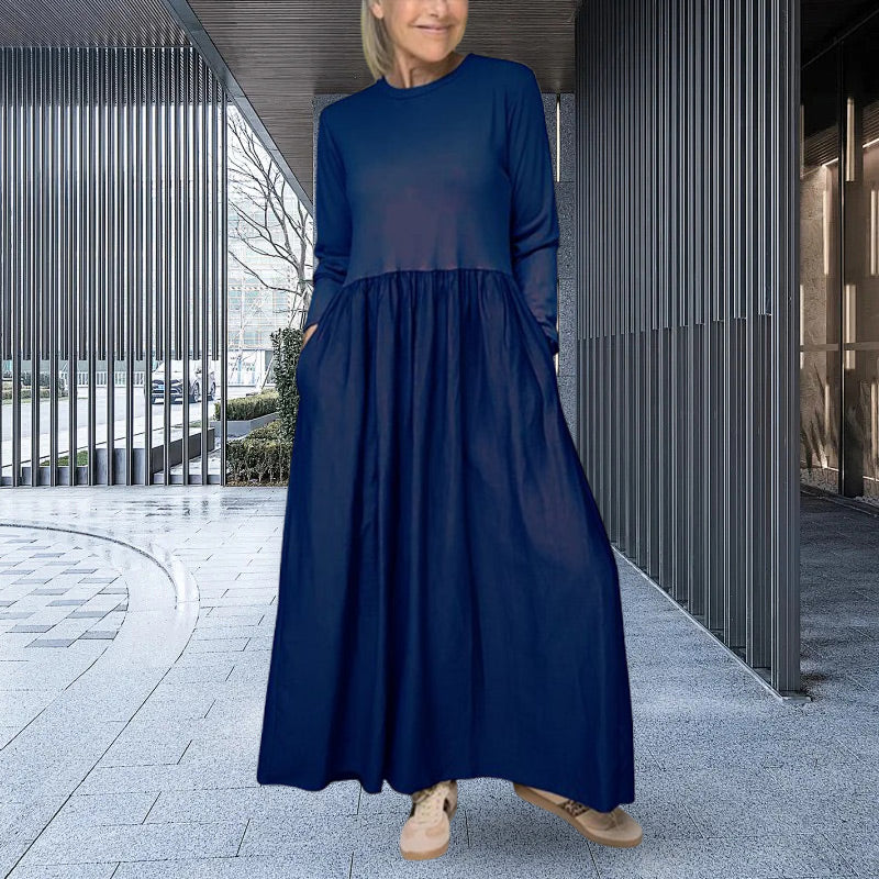 ELIANA | MIDI DRESS WITH LONG SLEEVES