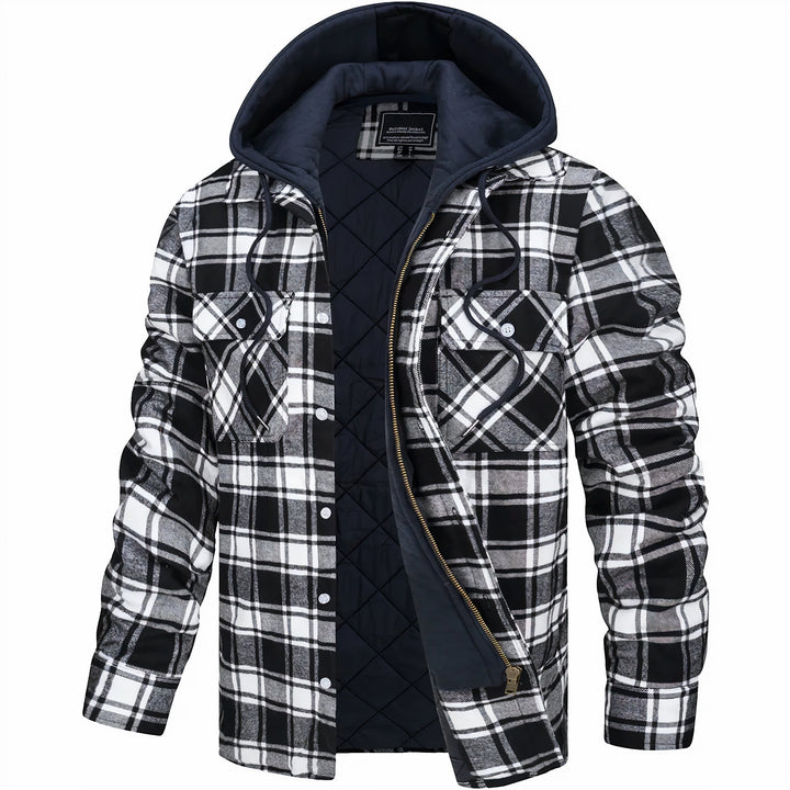 IVAN | FLANNEL WITH HOODIE